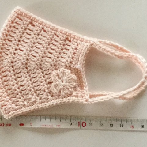 手編みマスクカバー35