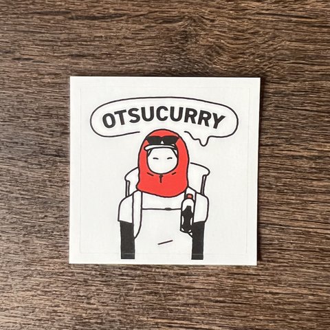 OTSUCURRY（おつかりー）ステッカー