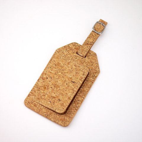 naturaism CORK 扉ネームタグ ストラップ付き ゴルフタグ、スーツケースにも