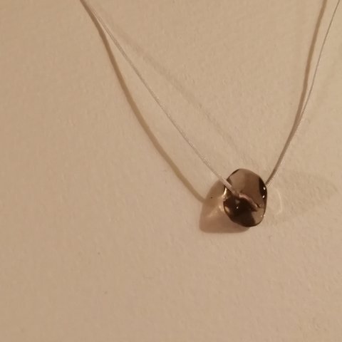 stone necklace　スモーキークォーツ