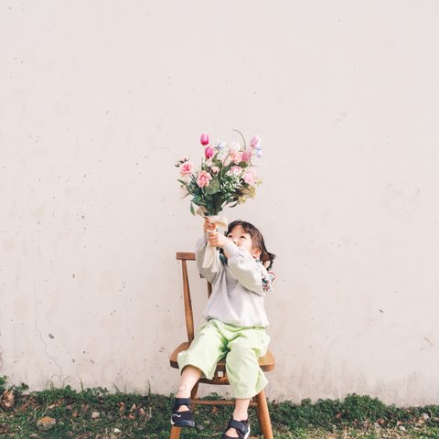 bouquetの大きさ見本♡子供ver