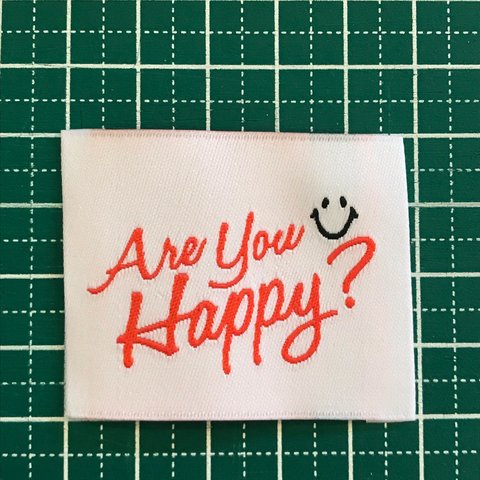 オリジナルタグ★10枚セット★Are you Happy?