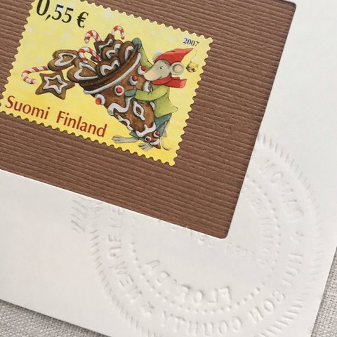 ちいさなartmuseum　FINLAND stamp