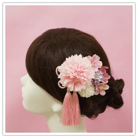成人式 髪飾り 桜 和装　成人式髪飾り #成人式