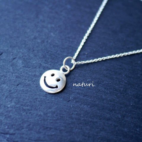 【sourire】sv925 smile necklace