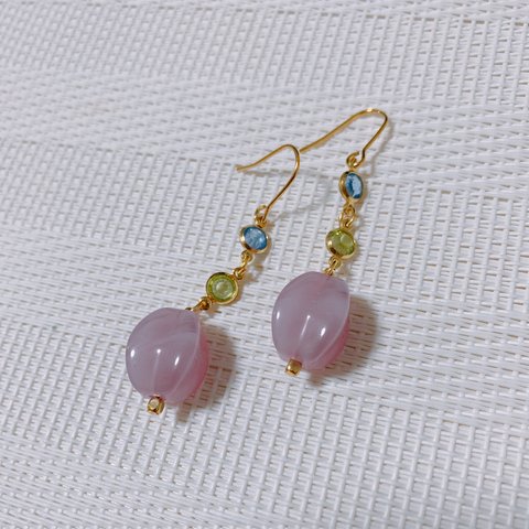 ピアス(pink)