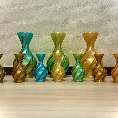 【HOMEインテリア】ECOなVase【Sサイズ】3dプリンター