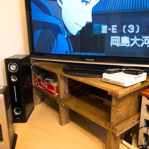 DIY☆はめ込み型テレビボード