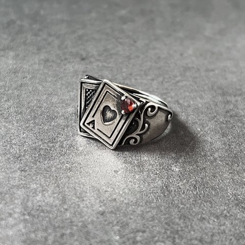 New ▽ Silver ring R103