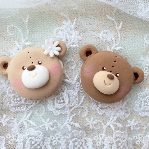 ✤再販✤🐻໊マカロンくまさんのマグネット🐻💓