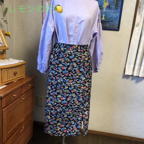 着物👘リメイク　素敵なスカート　（再販）