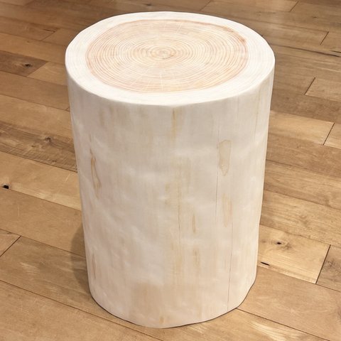 Hinoki Wood Stool No.535