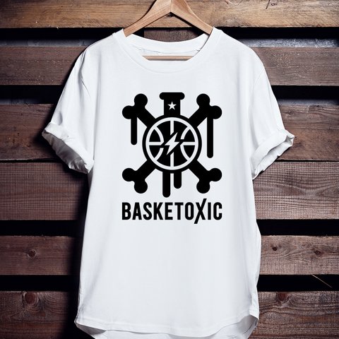 バスケTシャツ「BASKETOXIC」