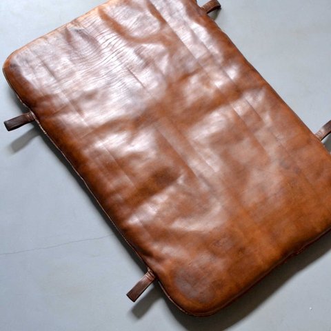 Vintage gymnastic leather mat