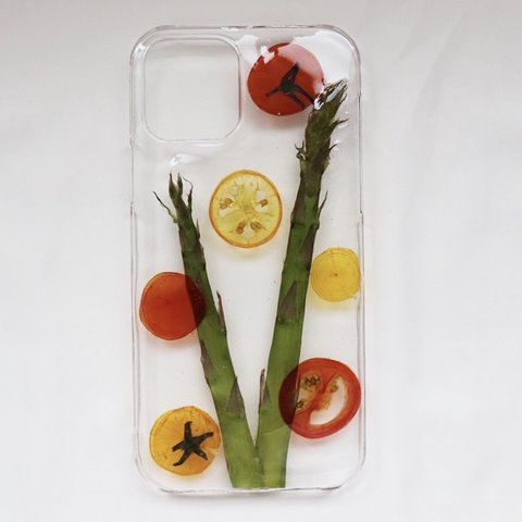 トマト 押し野菜ケース 押し野菜iPhoneケース 押し野菜スマホケース ベジタブルケース