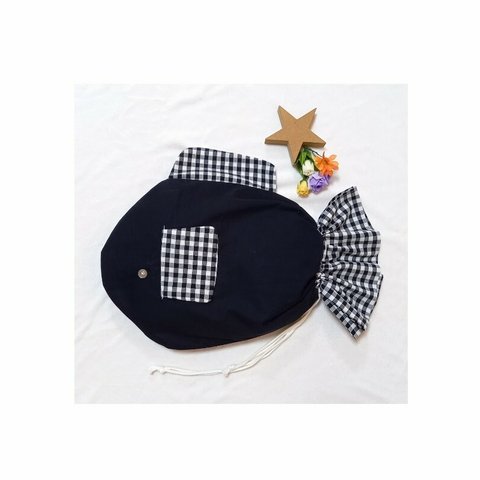 【再販・New体操服袋✨】体操服袋　おさかな巾着　お着替え袋