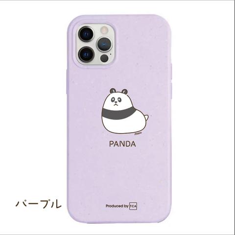 MUNIMALs エコスマホケース〈名入れ可〉PANDA