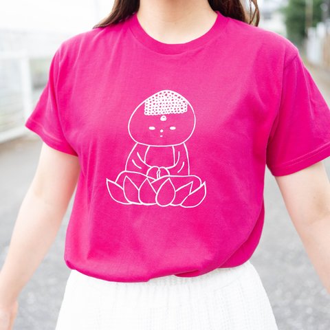 【キッズサイズもあります】おにぎりTシャツ　おに大仏ver.