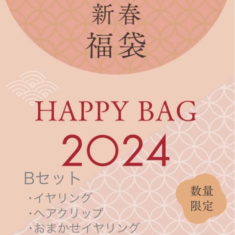 HAPPY BAG\ ☆ /2024.Bセット