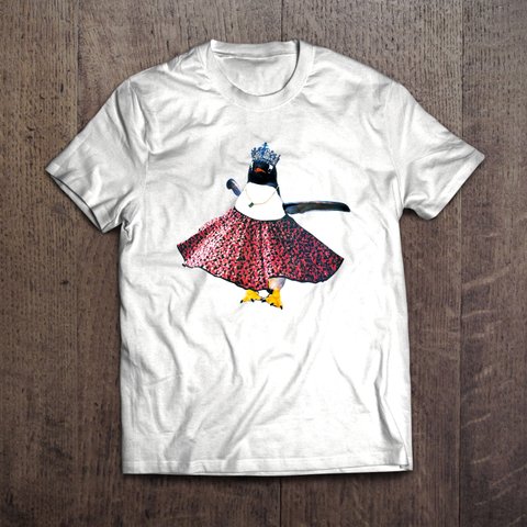 ペンギンＴシャツ「Princess Penguin」