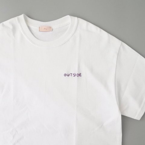 ハンドステッチ Tシャツ - OUTSIDE - 