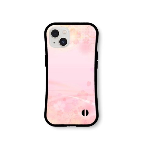 桜15  グリップケース iPhone15 iPhone14 iPhone13 iPhone12 iPhone11 iPhoneSE2  iPhoneSE3