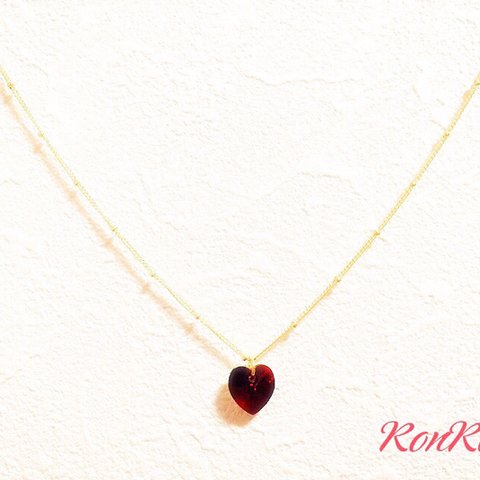 Heart necklace＊40cm