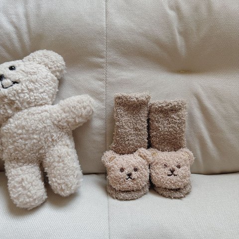 ベビー ソックス　🧦熊さん🐻　②色