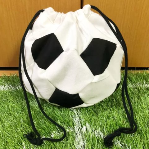 サッカーボール型巾着袋 特大サイズ