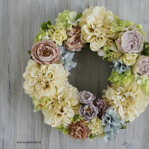 Wreath ~FAIRY GARDEN~  26.5cm（造花）