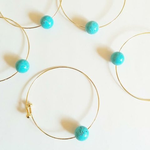 turquoise bangle