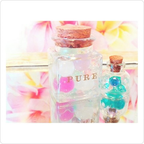 魔法のガラス瓶シリーズ“Pure”
