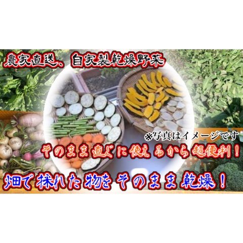 農家自家製お任せ乾燥野菜！120g 期間限定値下げ！