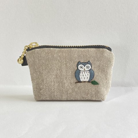 刺繍 ミニミニピルポーチ こんばんは、福郎です。