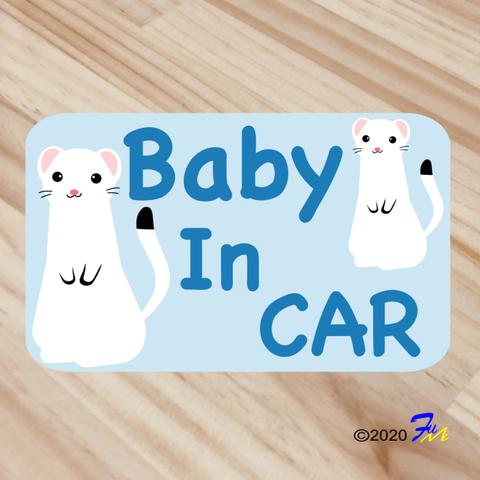 Baby In CAR⑮ プリントステッカー