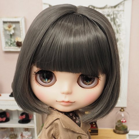 ネオブライス ウィッグ キューティ分け目ボブ GA 10インチ/ドール Blythe 