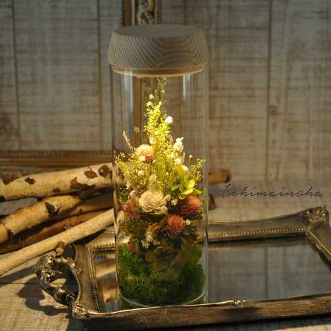 minne限定価格✽母の日におすすめ✽【 spring  】✽優しくお花を照らす✽心安らぐ lamp flower L size 