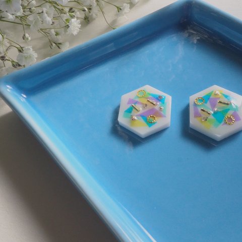 【夏色】hexagon series ×ブルー