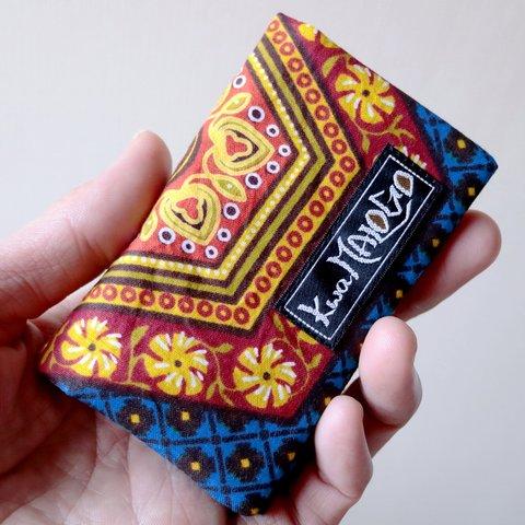 アフリカ布 カードケース(名刺入れ) CC9