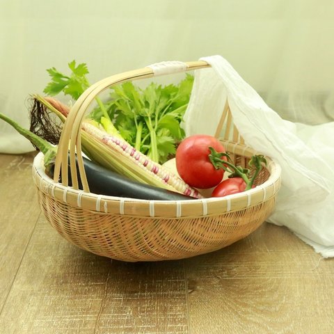 手作りバスケット、家庭用バスケット、収納野菜収納