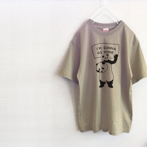 アルバイト　パンダ　Tシャツ（ハイグレード）