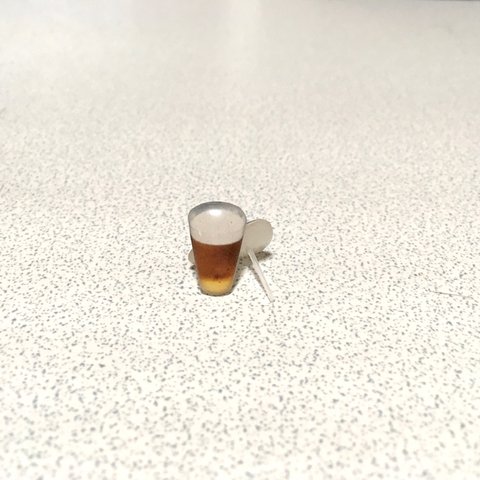 ビールのピアス🍻