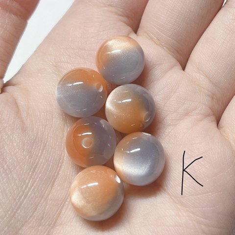 ハーフ ビーズ 12mm パーツ ハンドメイド ピアス イヤリング ボールペン 丸玉 アクセサリー キーホルダー ラメ シラー ストラップ ブレスレット カラー 手芸 材料