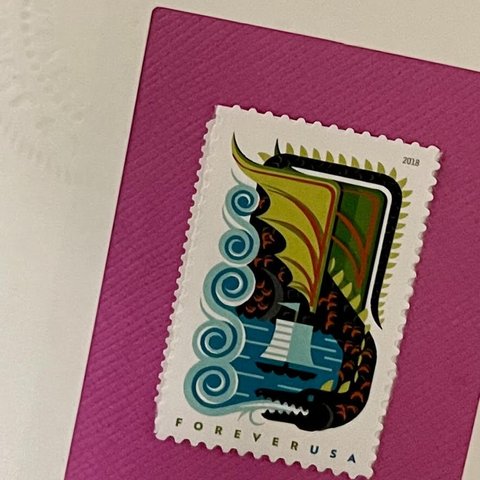 ちいさなartmuseum　USA　stamp