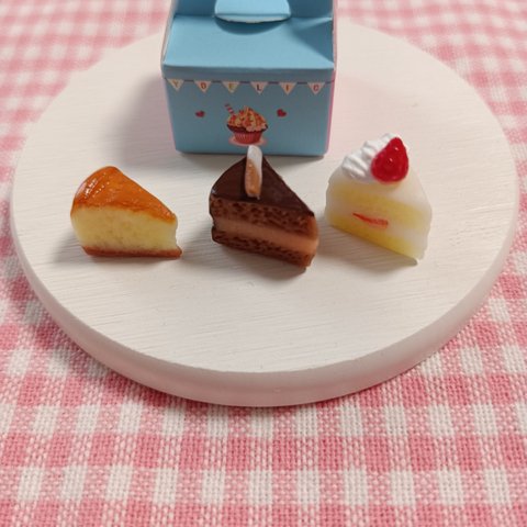 ケーキセット☆ミニチュア