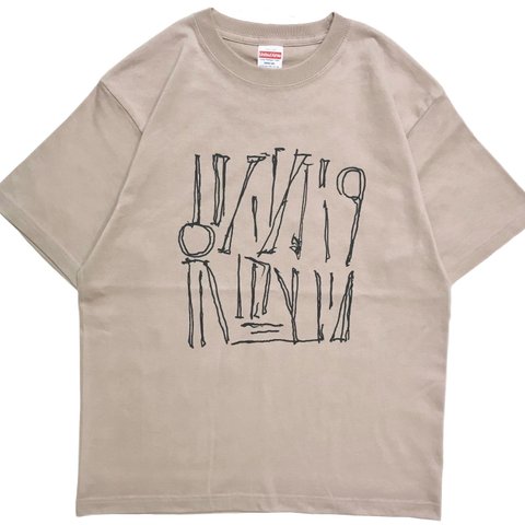 DRAWING・スモーキーピンク・Tシャツ【2TN-023-SP-B】