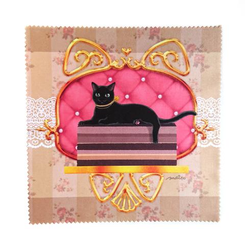 【 -sweets cat- クリーナークロス】黒猫×オペラ