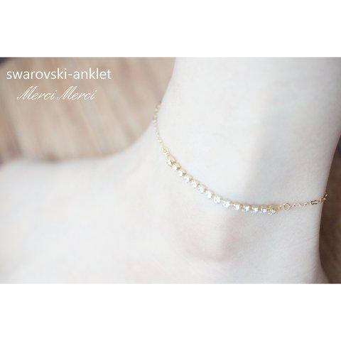 swarovski-anklet...スワロアンクレット