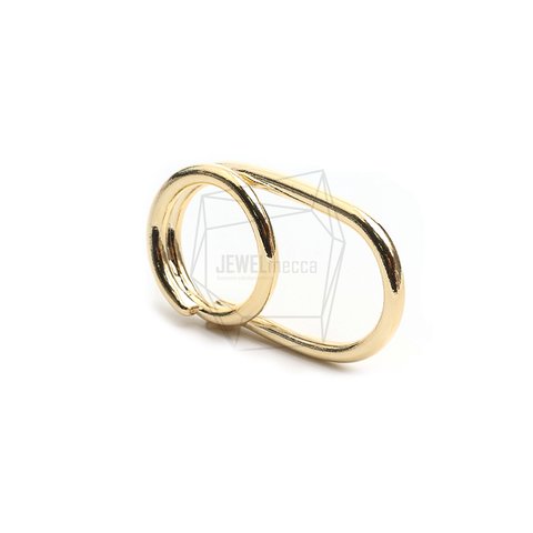 RNG-191-G【1個入り】ダブルフィンガーリング,DOUBLE FINGER RING