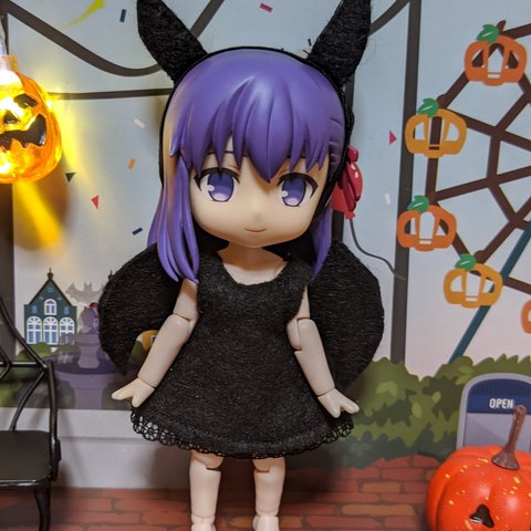 🎃ハロウィン🎃　小悪魔Ｇ ワンピース　ねんどろいどどーるサイズ